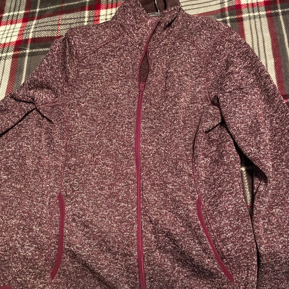 Eddie Bauer zip-up sweater